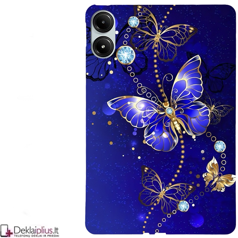 Plonas guminis dėklas - su piešiniu (Blue Butterfly) (Xiaomi Redmi Pad Pro 12.1/Poco Pad 12.1) Plonas guminis dėklas - su piešiniu (Blue Butterfly) (Xiaomi Redmi Pad Pro 12.1/Poco Pad 12.1)